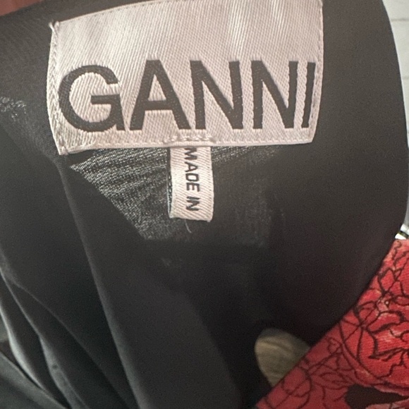 Ganni Floral Cocktail Dress - Picture 4 of 5